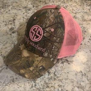 Simply southern camouflage ball cap hat
